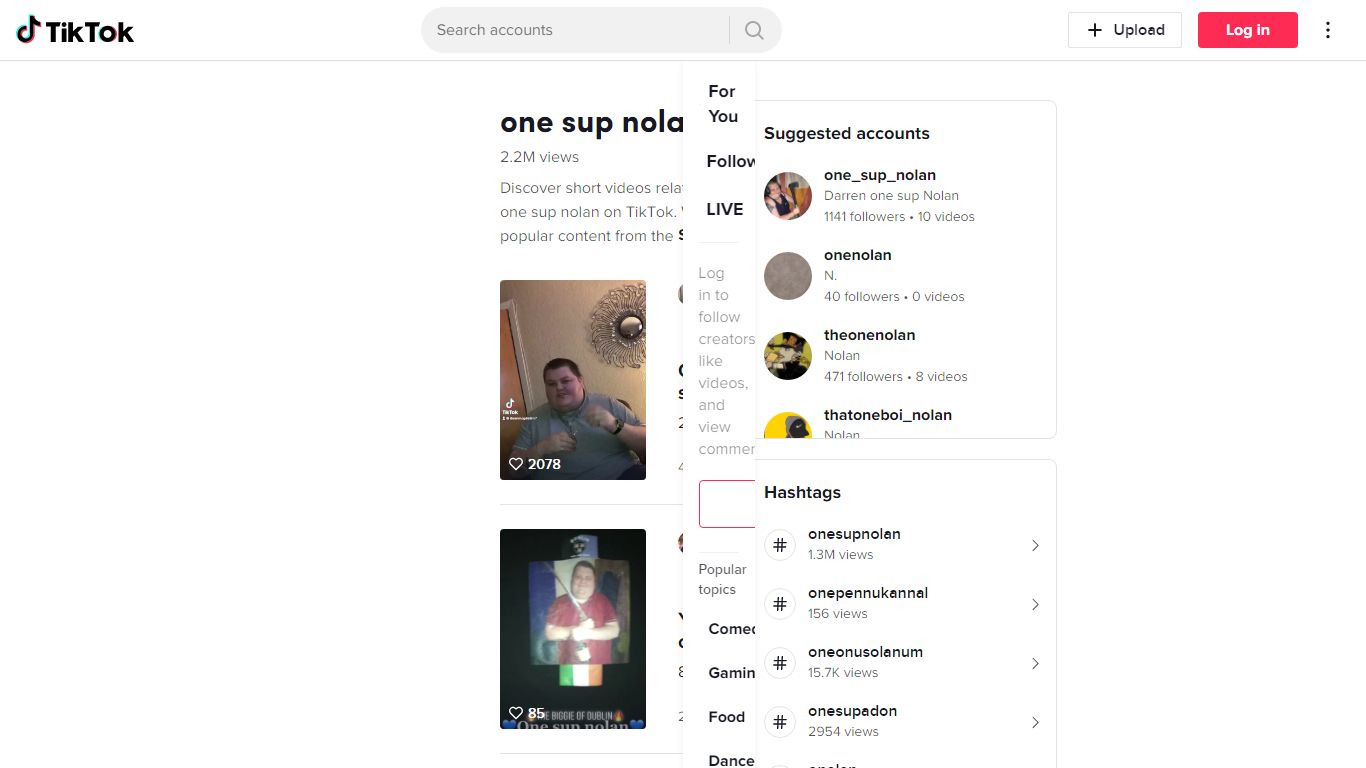 Discover one sup nolan 's popular videos | TikTok